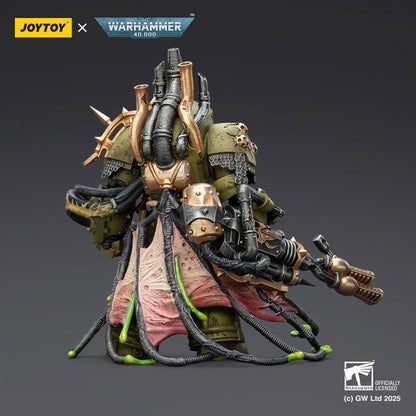 Warhammer 40,000 Death Guard Lord of Virulence with Power Fist and Twin Plague Spewer -Action Figure