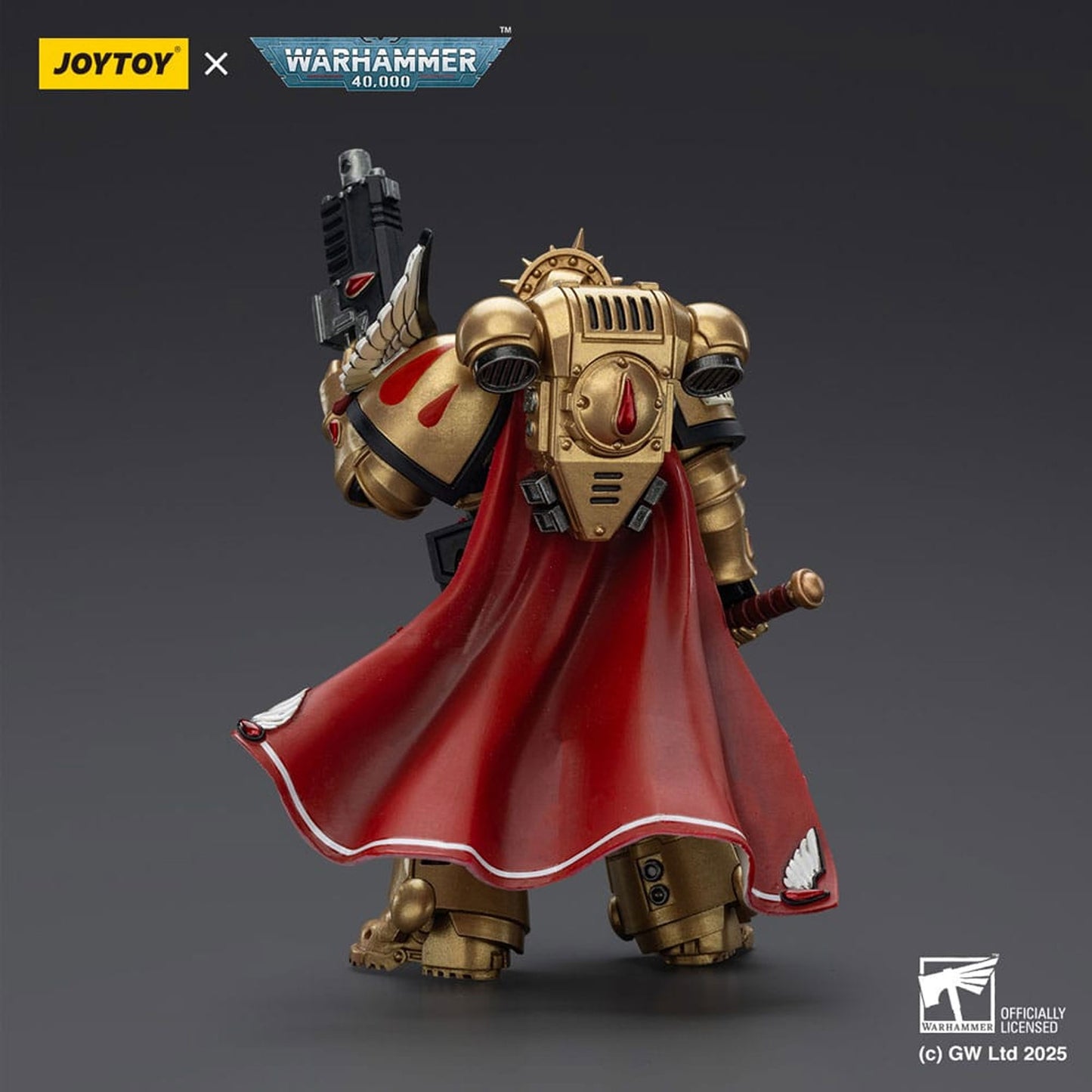 Warhammer 40,000: Combat Patrol Blood Angels Action Figure Captain with Heavy Bolt Pistol & Power Sword