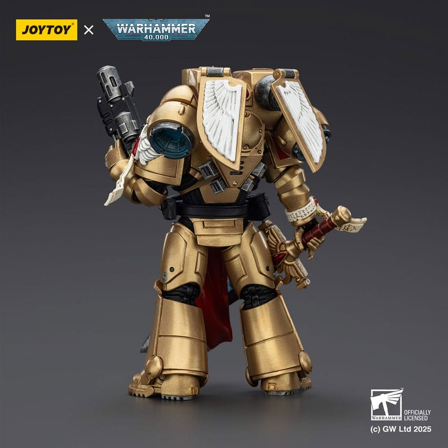 Warhammer 40,000: Combat Patrol Blood Angels Action Figure Sanguinary Guard 1 with Inferno Pistol and Encarmine Blade