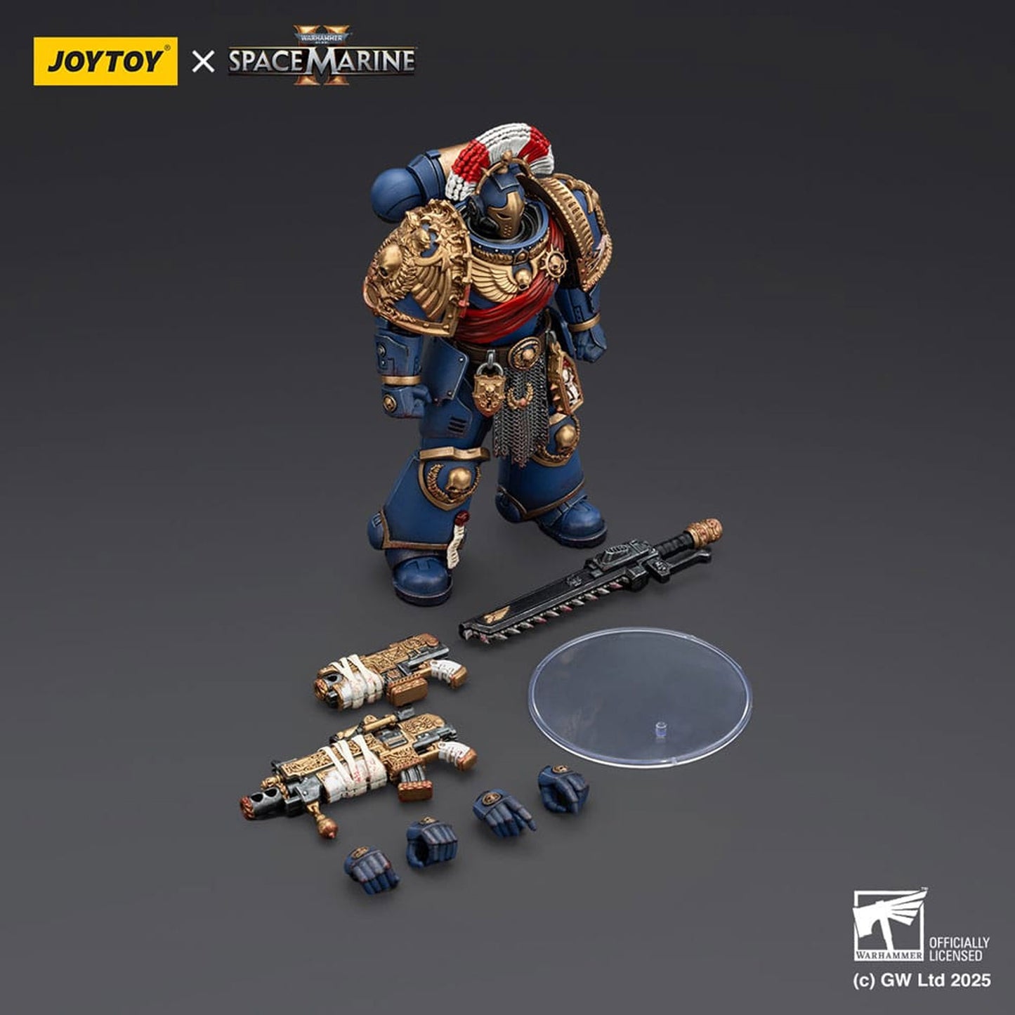 Warhammer 40,000: Space Marine 2 Action Figure Ultramarines Relic Secundus Armour