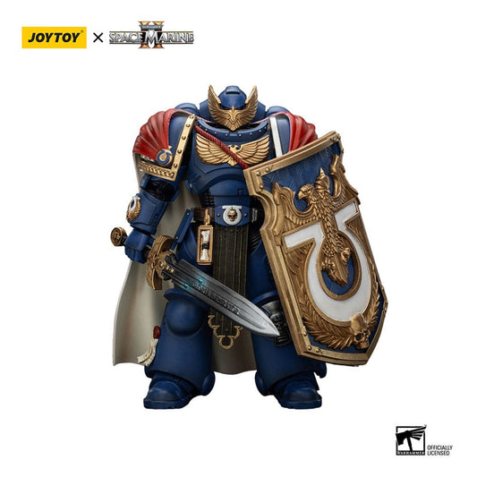 Warhammer 40k Ultramarines Victrix Honour Guardwith Storm Shield And Power Sword -Action Figure