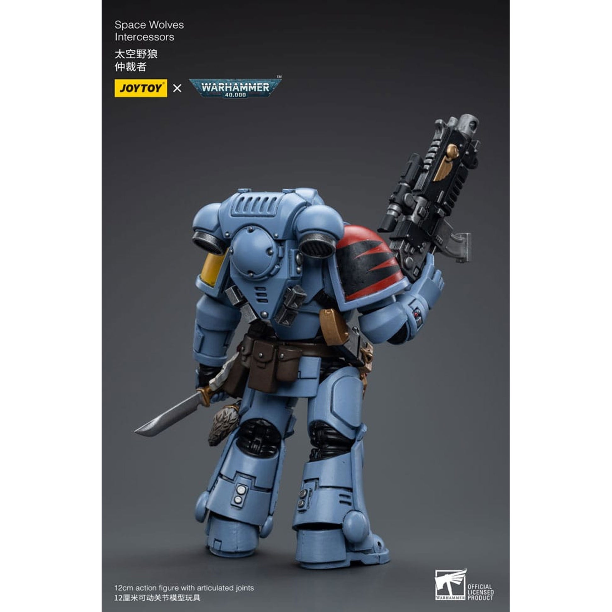 Warhammer 40k 1/18 Space Wolves Intercessors -Action Figure