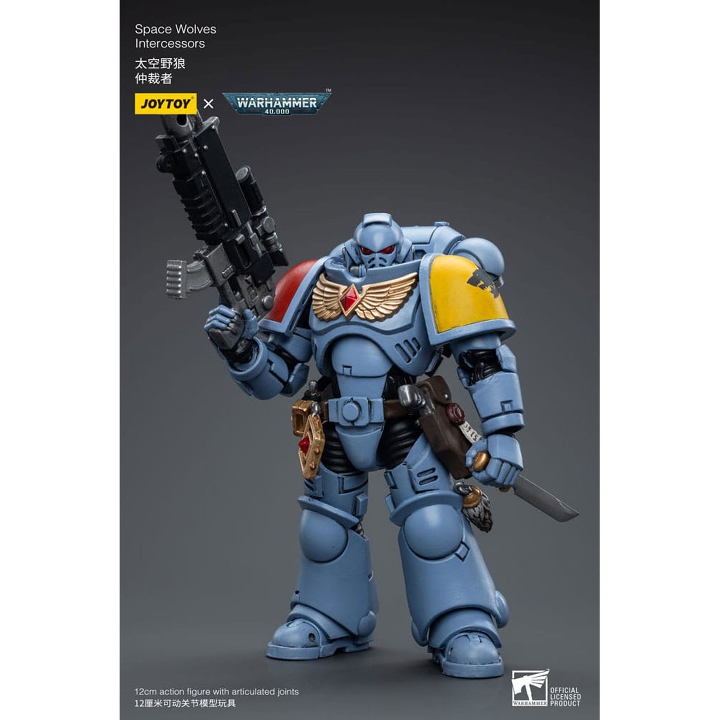 Warhammer 40k 1/18 Space Wolves Intercessors -Action Figure