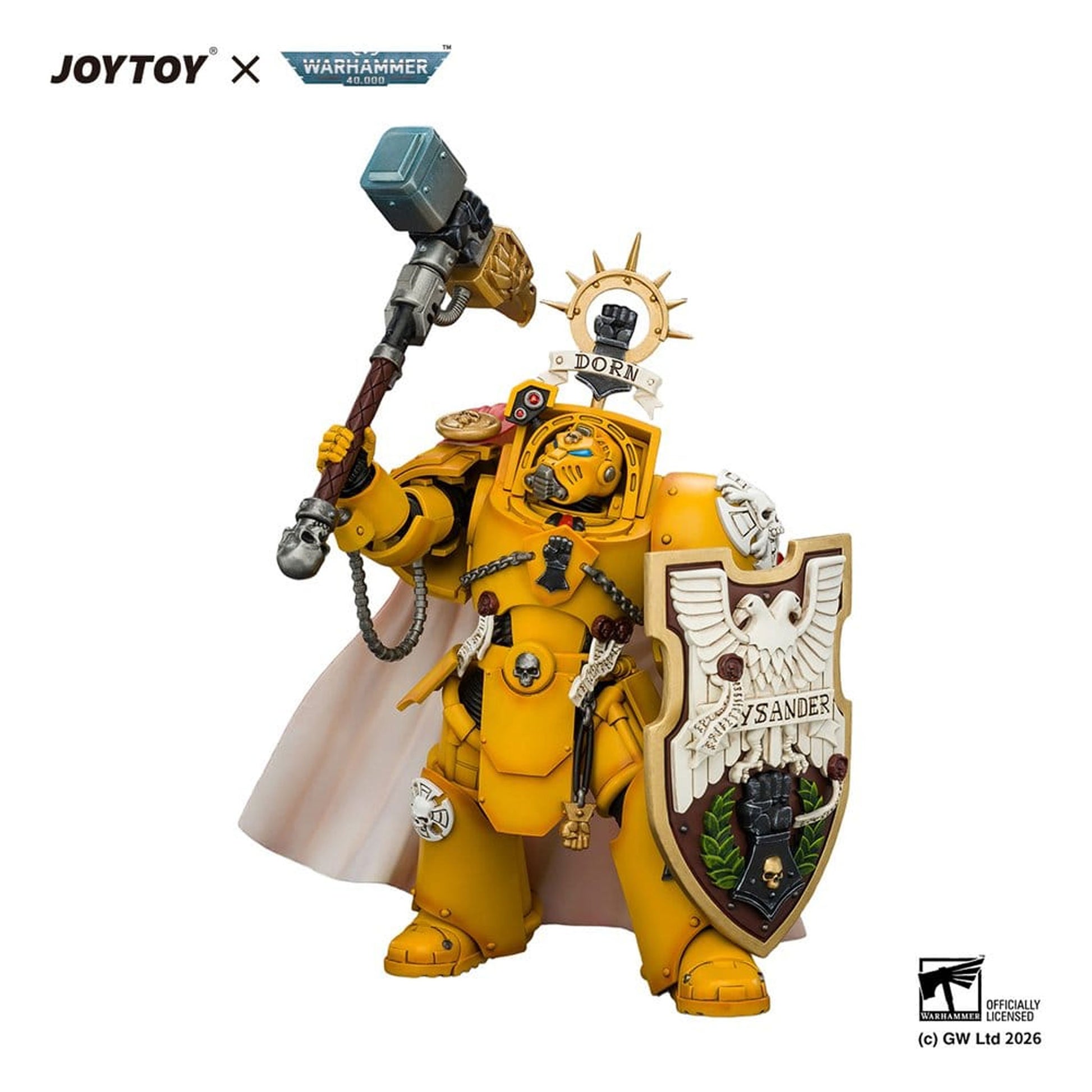 Warhammer Imperial Fists Darnath Lysander -Action Figure
