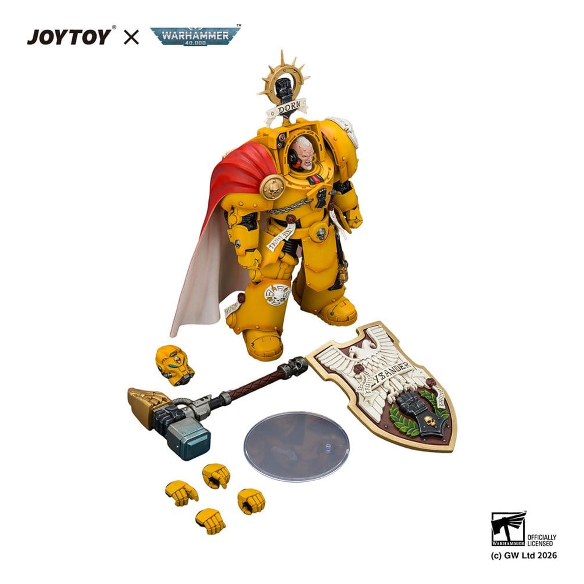 Warhammer Imperial Fists Darnath Lysander -Action Figure