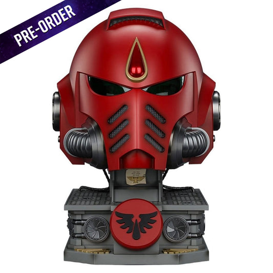 Warhammer Blood Angels MkX Helmet & Display Stand -Replica