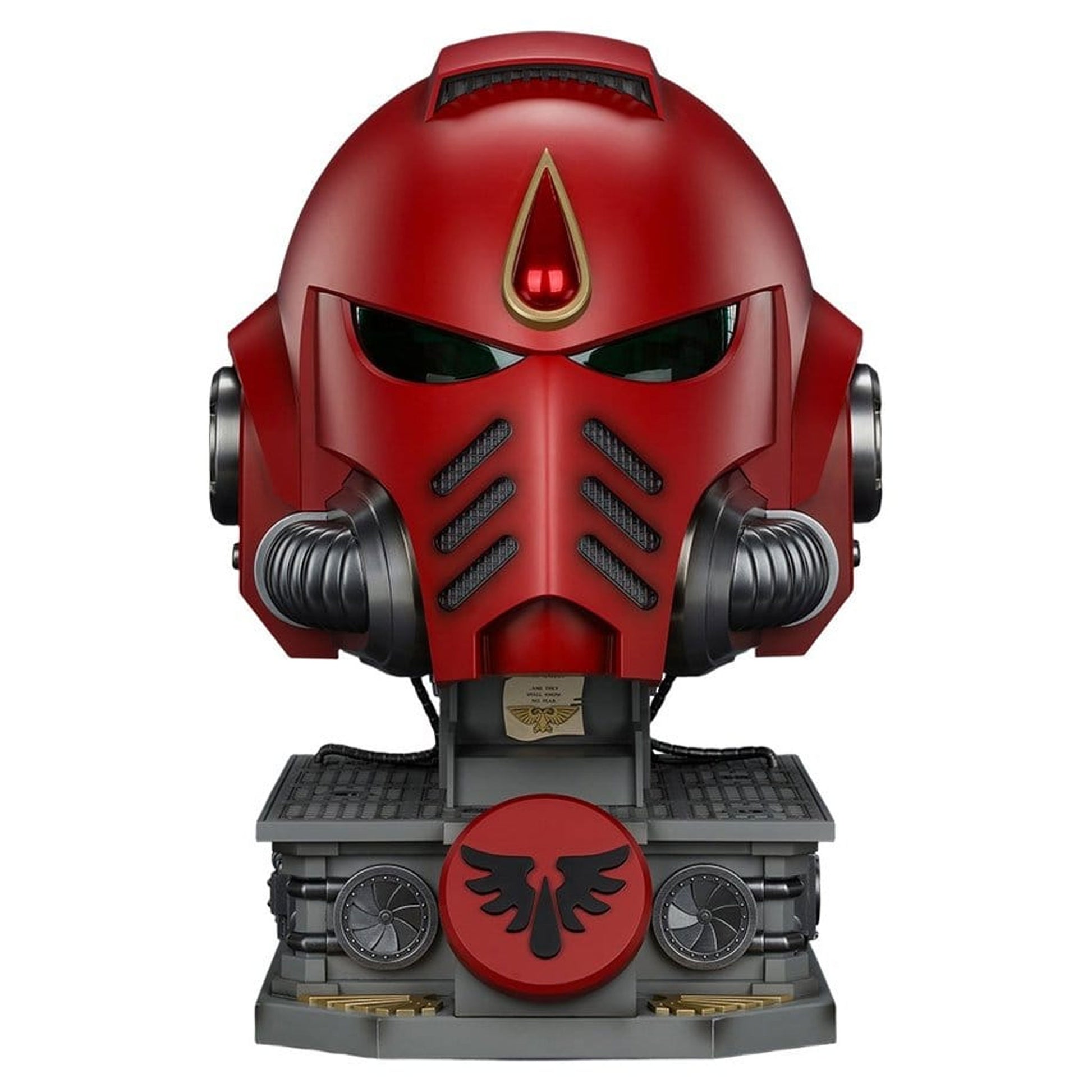 Warhammer Blood Angels MkX Helmet & Display Stand -Replica