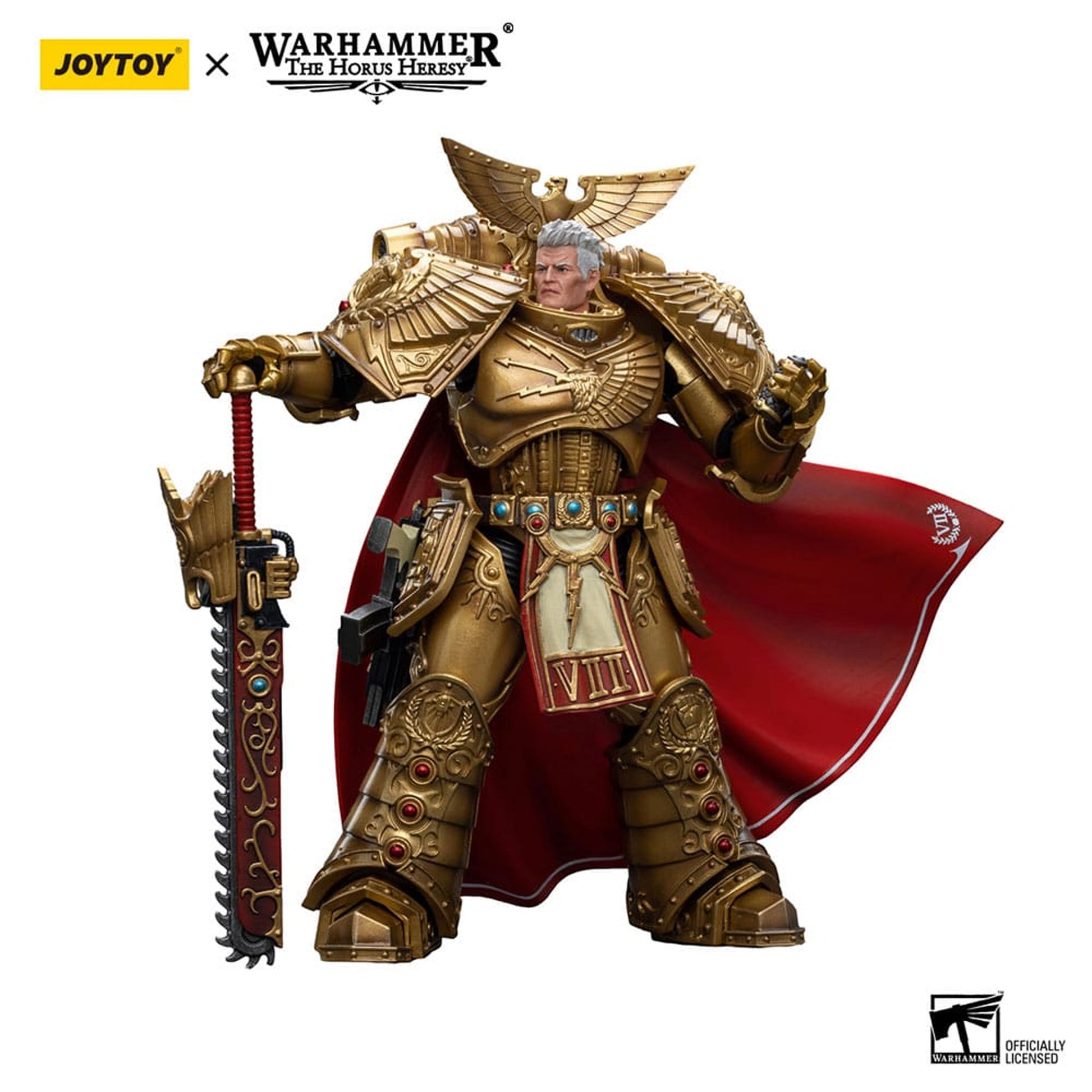 Warhammer The Horus Heresy 1/18 Imperial Fists Rogal Dorn Primarch of the 7th Legion -Action Figure