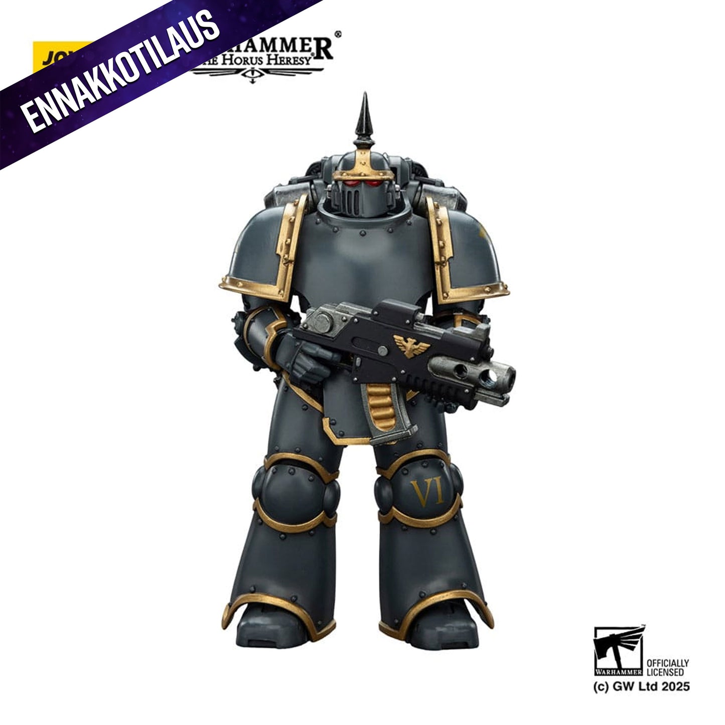Warhammer The Horus Heresy Space Wolves MK lll Tactical Legionary -Action Figure