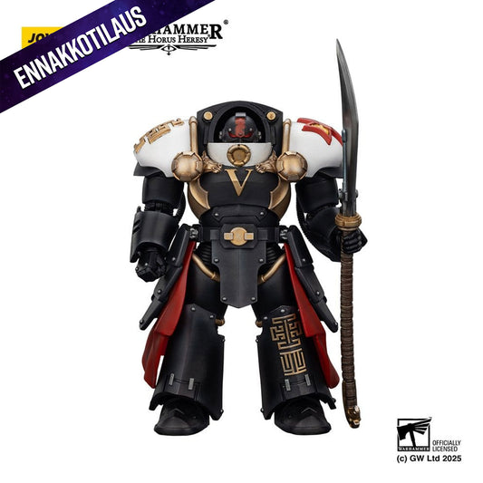 Warhammer The Horus Heresy White Scars Ebon Keshig Terminator 1 with Power Glaive -Action Figure