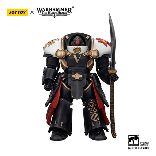 Warhammer The Horus Heresy White Scars Ebon Keshig Terminator 1 with Power Glaive -Action Figure