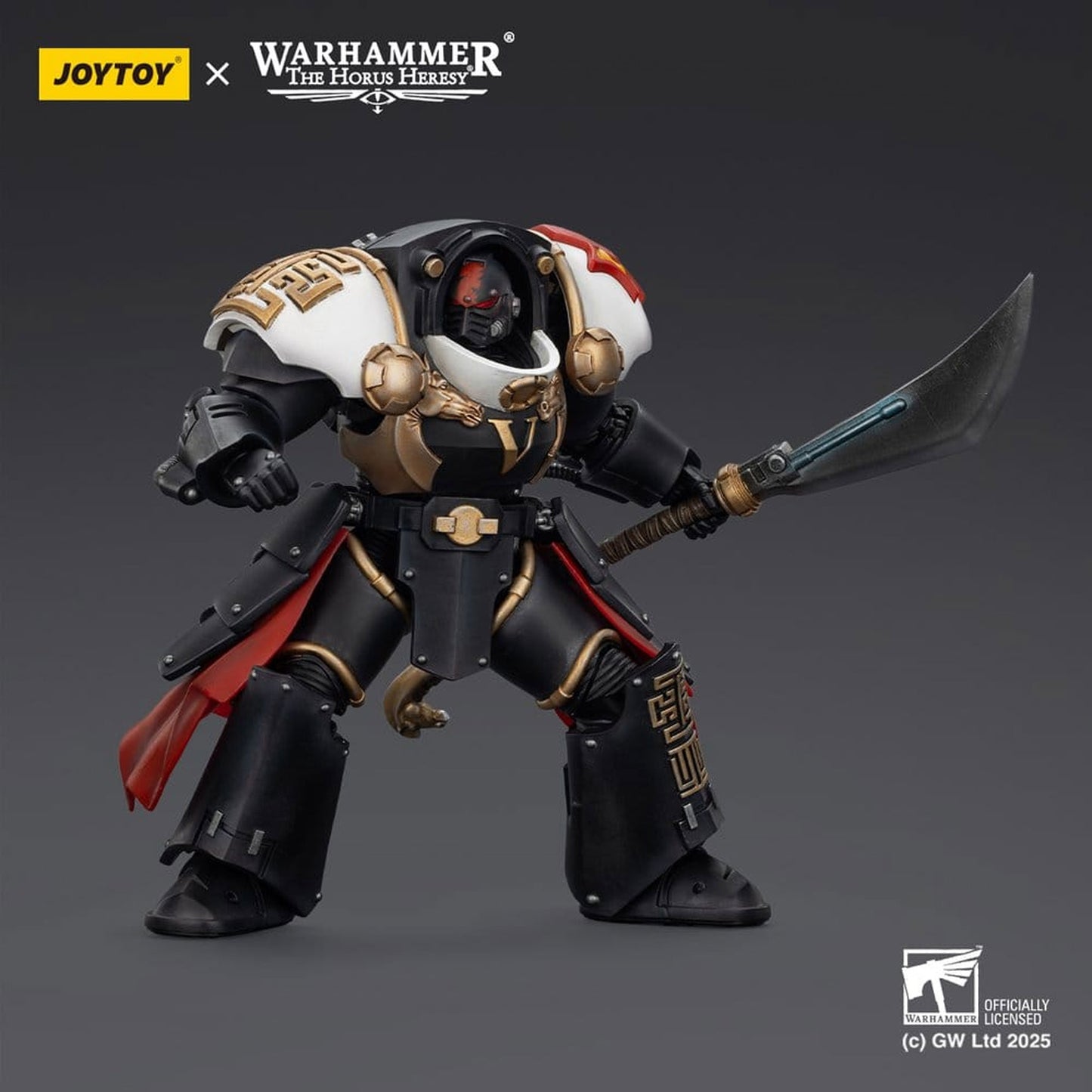 Warhammer The Horus Heresy White Scars Ebon Keshig Terminator 1 with Power Glaive -Action Figure