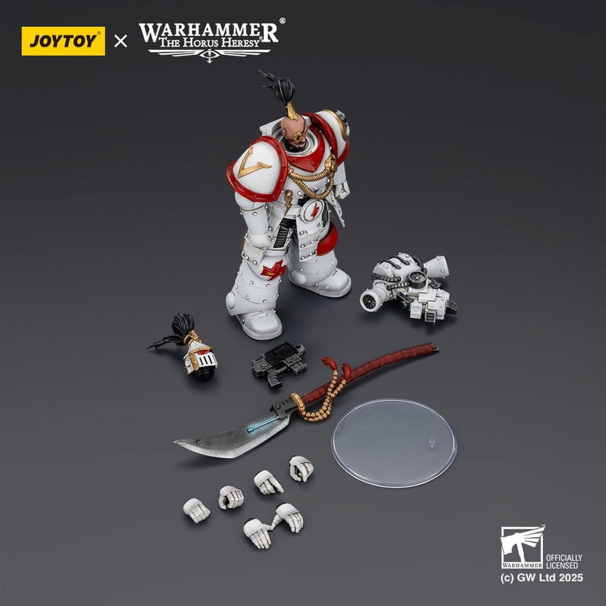 Warhammer The Horus Heresy White Scars Legion Praetor -Action Figure