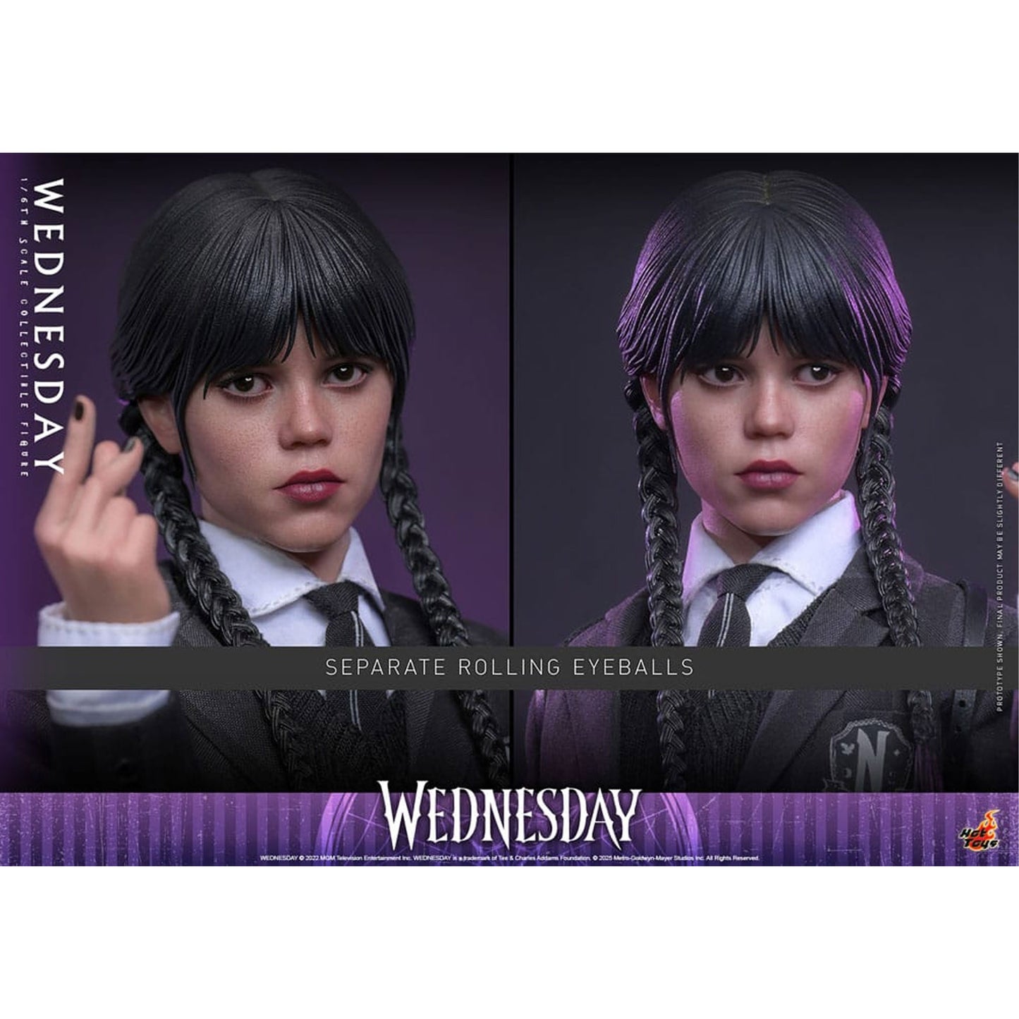 Wednesday Action Figure 1/6 Wednesday