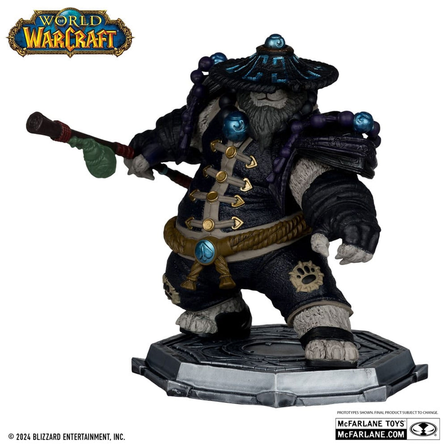 World of Warcraft 2-Pack 1/12 Dwarf Hunter: Beast Master & Pandaren: Monk (Gold Label)