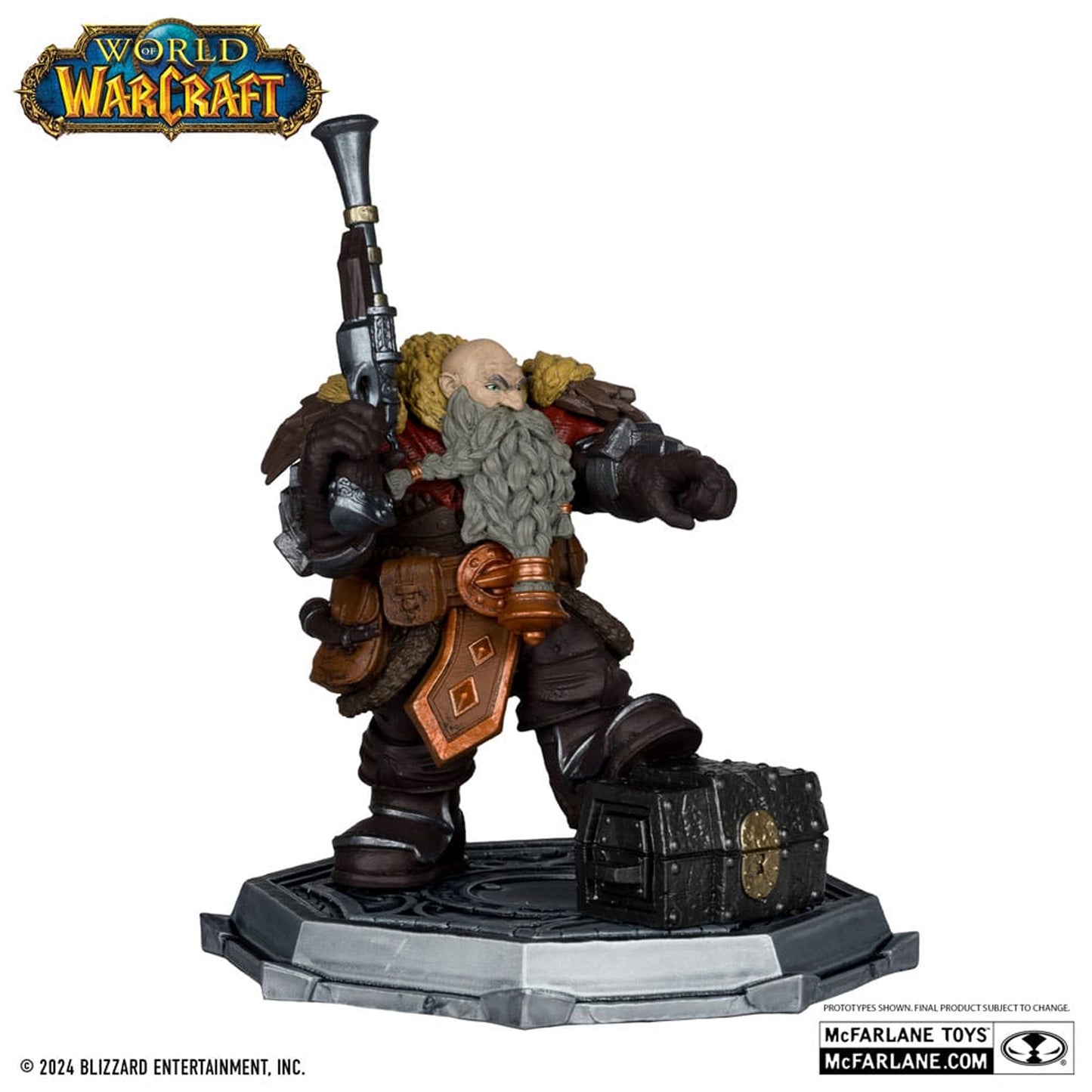 World of Warcraft 2-Pack 1/12 Dwarf Hunter: Beast Master & Pandaren: Monk (Gold Label)