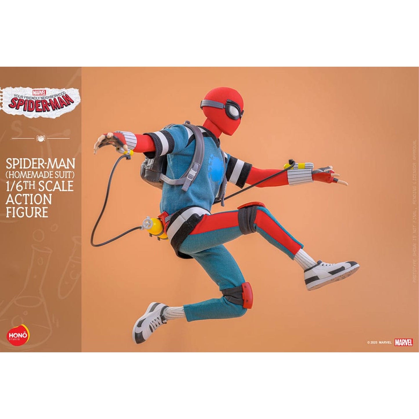 Your Friendly Neighborhood Spider-Man Action Figure 1/6 Spider-Man (Homemade Suit)