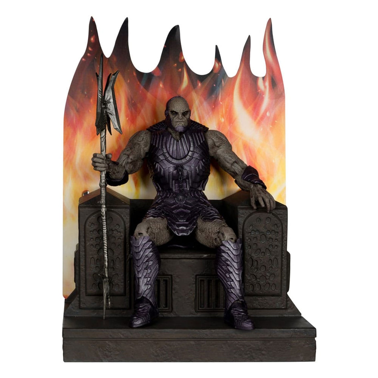 Zack Snyder's Justice League DC Multiverse Mega Action Figure Darkseid with Throne (Gold Label)